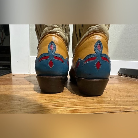 Ladies 7 Montana MM MX Western Cowboy Boots - Picture 7 of 10